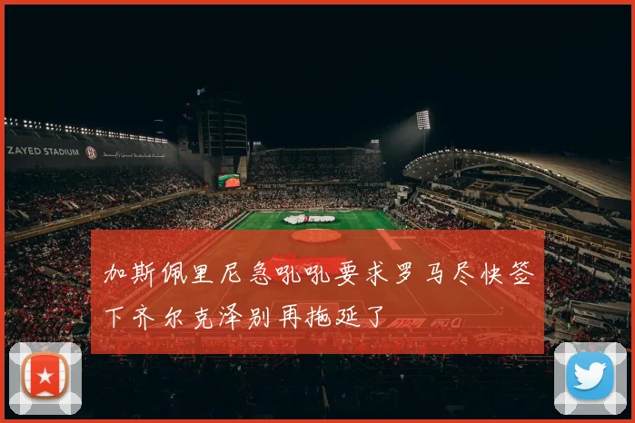 加斯佩里尼急吼吼要求罗马尽快签下齐尔克泽别再拖延了